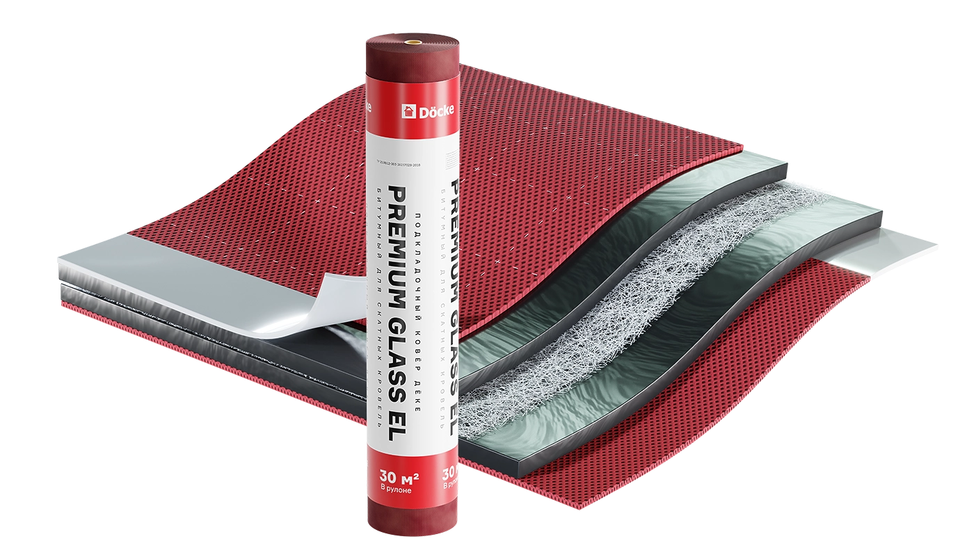 Подкладочный ковер Docke Premium Glass EL 30м