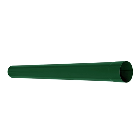 Труба круглая L=1 м Aquasystem Rooftop Drain PU 150/100 мм RAL 6005 Зеленый мох