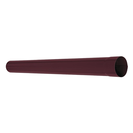 Труба круглая L=1 м Aquasystem 150/100 мм RAL 3005 Красное вино