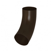 Колено 72 гр. Aquasystem Rooftop Drain PU MATT 150/100 мм RR 32- т.коричневый