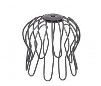 Сетка воронки (паук) Aquasystem Rooftop Drain PU MATT 150/100 мм RAL 7024 - серый графит