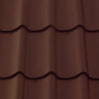 Металлочерепица М28 0,5 GreenCoat Pural BT SSAB RR887 коричневый шоколад