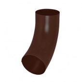 Колено 72 гр. Aquasystem Rooftop Drain PU 150/100 мм RAL 8017 - коричневый шоколад