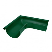 Угол желоба внешний Aquasystem Rooftop Drain PU 150/100 мм RAL 6005 Зеленый мох