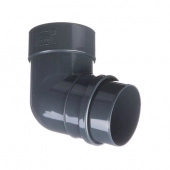 Колено 72 гр Docke Lux 140/100 мм графит
