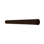 Труба круглая L=3 м Aquasystem 125/90 мм Pural Matt RR 32 Темно-коричневый
