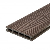 Террасная доска Decking Urban 150х24х4000 Темный орех