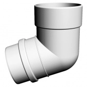 Колено 72 гр Docke Lux 140/100 мм пломбир
