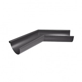 Угол желоба внешний 135 гр Aquasystem Rooftop Drain PU MATT 150/100 мм RAL 7024 - серый графит