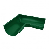 Угол желоба внутренний Aquasystem Rooftop Drain PU 150/100 мм RAL 6005 Зеленый мох