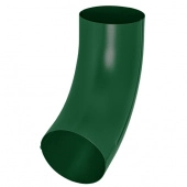 Колено 72 гр. Aquasystem Rooftop Drain PU 150/100 мм RAL 6005 Зеленый мох
