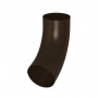 Колено 72 гр. Aquasystem Rooftop Drain PU MATT 150/100 мм RR 32- т.коричневый
