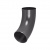 Отвод Aquasystem Rooftop Drain PU MATT 150/100 мм RAL 7024 - серый графит