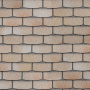 Фасадная плитка Hauberk травертин камень