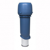 Труба изолированная вентиляционная с колпаком 160/225 H=700 мм Vilpe Синий