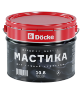 Мастика для гибкой черепицы Docke 10,8 кг