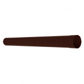 Труба круглая L=3 м Aquasystem 125/90 мм RAL 8017 - коричневый шоколад