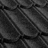 Композитная черепица Metrotile Metrobond черный