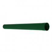 Труба круглая L=3 м Aquasystem 125/90 мм RAL 6005 - зеленый мох