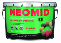 NEOMID Bio Color Classic Лессирующий антисептик 9 л