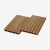 Террасная доска UnoDeck Mogano 165×24х4000мм Орех