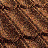 Композитная черепица Metrotile Metrobond бургундия
