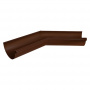 Угол желоба внутренний 135 гр Aquasystem 150/100 мм Pural Matt RAL 8017 - коричневый шоколад