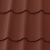 Металлочерепица М28 0,5 GreenCoat Pural BT SSAB RR29 красный