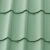 Металлочерепица М28 GreenCoat PURAL МАТТ ВТ SSAB (матовый пурал) RR 5J3 патина
