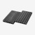 Террасная доска UnoDeck Mogano 165×24х4000мм Графит