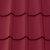 Металлочерепица М28 0,5 GreenCoat Pural BT SSAB RR798 красное вино