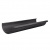 Желоб круглый L=3 м Aquasystem Rooftop Drain PU MATT 150/100 мм RAL 7024 - серый графит