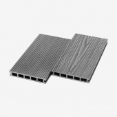 Террасная доска UnoDeck Ultra 150×24х3000мм Серый